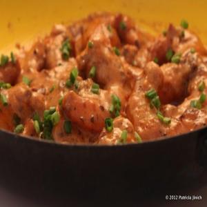 TEQUILA, MEXICAN CREAM AND CHIPOTLE SHRIMP_image