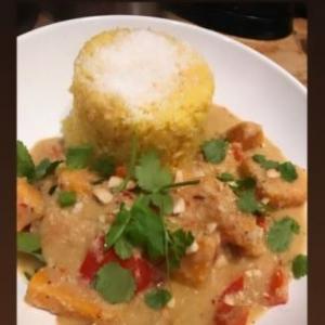 Thai Sweet Potato Satay Curry_image