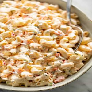 The BEST Macaroni Salad with a delicious creamy dressing - Cafe Delites_image