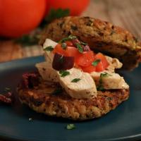 Organic Quinoa Rice Cakes With Mediterranean Chicken Recipe by Tasty image