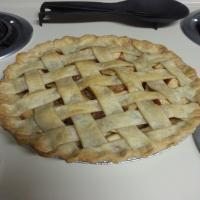 Lattice-crust Apple Pie image
