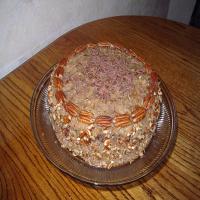 German Chocolate Layer Cake With Coconut Pecan Frosting_image