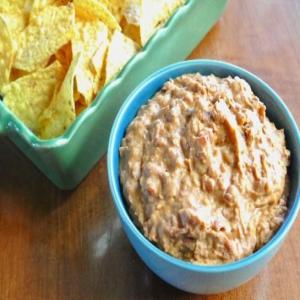 Hot Pinto Bean Dip Recipe - A Crowd Pleaser - Vegan in the Freezer_image