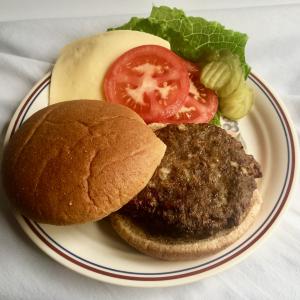 Air Fryer Bison Burgers_image