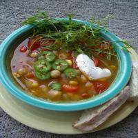Spicy Garbanzo Soup image