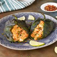 Stuffed Poblano Peppers With Cream Cheese image