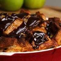 Toffee Apple Bread Pudding Recipe by Tasty_image