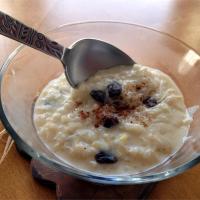 Healthier Creamy Rice Pudding image