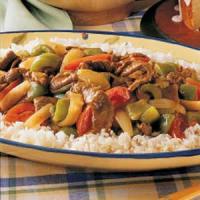 Curry Beef Stir-Fry image