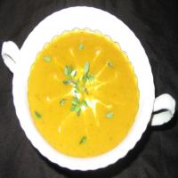Carrot Thyme Soup image
