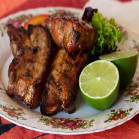 Ginger, Garlic, and Honey Grilled Baby Back Ribs image
