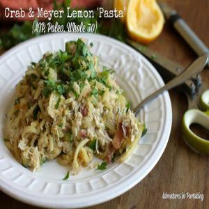 Crab & Meyer Lemon 'Pasta' Recipe - (4/5) image