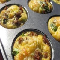 Broccoli and Italian Sausage Egg Muffins_image