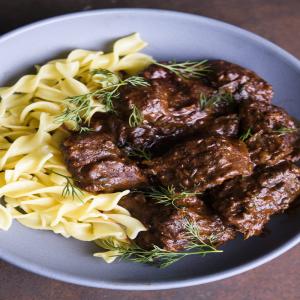 AUSTRIAN BEEF STEW WITH PAPRIKA AND CARAWAY (RINDSGULASCH) Recipe_image