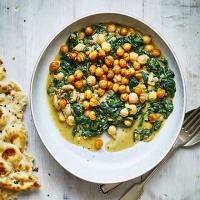 Spinach & chickpea dhal image