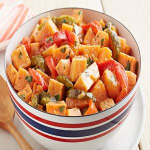 Roasted Pepper Sweet Potato Salad image