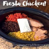 Fiesta Chicken Crock Pot Recipe - (3.8/5)_image