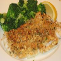 Baked Haddock With Crumb Topping_image