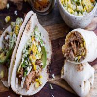 Slow-Cooker Enchilada Pork Tacos with Sweet-Corn Slaw_image