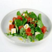Watermelon With Watercress and Feta_image