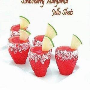 Strawberry Margarite Jello Shots image
