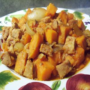 Crock Pot Tangy Pork and Sweet Potatoes_image