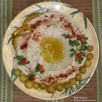 Lebanese Baba Ganoj Recipe - Roasted Eggplant Tahini Dip_image