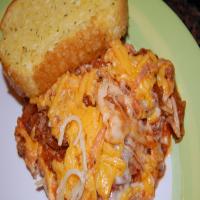 Spaghetti With Creamy Tomato Meat Sauce & Cheese Topping (Li_image