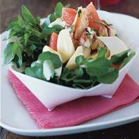 Hearts of Palm Salad with Ruby Red Grapefruit and Dungeness Crab_image