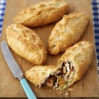 Spicy chicken & bacon pasties image