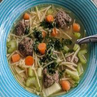Dutch Soup with Tiny Meatballs_image