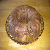 Caramel-Glazed Pear Cake image