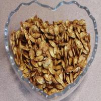 Roasted Pumpkin Seeds With a Kick from Kim! image