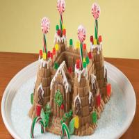 Gingerbread Castle Cake_image