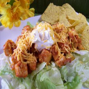 Easy Chicken Taco Salad for Two_image