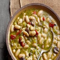 Pesto Bean Soup image