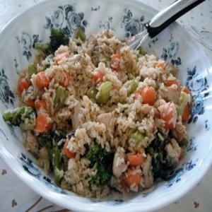 30-Minute Chicken, Vegetables And Rice Recipe - Genius Kitchen_image