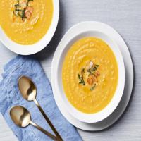 Spiced Sweet Potato and Garlic Soup image
