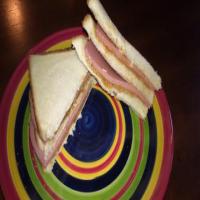 Peanut Butter and Bologna Sandwich image