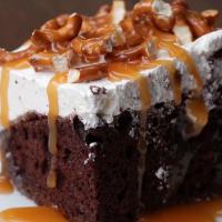 Chocolate Pretzel Poke 'Box' Cake Recipe by Tasty_image
