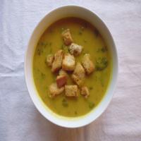 Vegan Red Lentil Soup with Swiss Chard image
