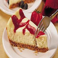 Easy Strawberry Cheesecake_image