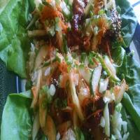 Chicken Satay Lettuce Wraps image