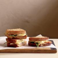 Pressed Ham and Pear Sandwiches image
