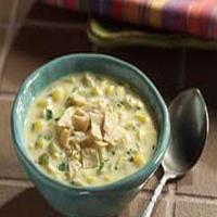 Spicy Southwest Corn-Cheese Soup image