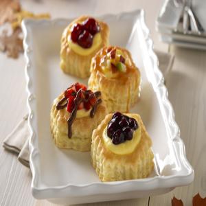 Mini Caramel Apple Cheesecakes image