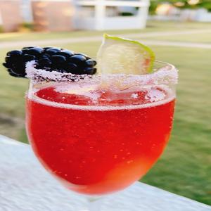 Blackberry-Lime Mimosa image