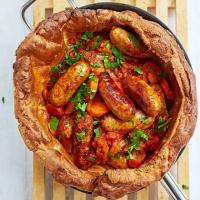 Sausage casserole in a Yorkie image