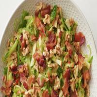 Brussels Sprout Slaw with Honey-Mustard Dressing_image