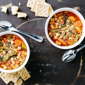 This Shortcut Minestrone Uses Ingredients You Already Have in Your Freezer and Pantry_image